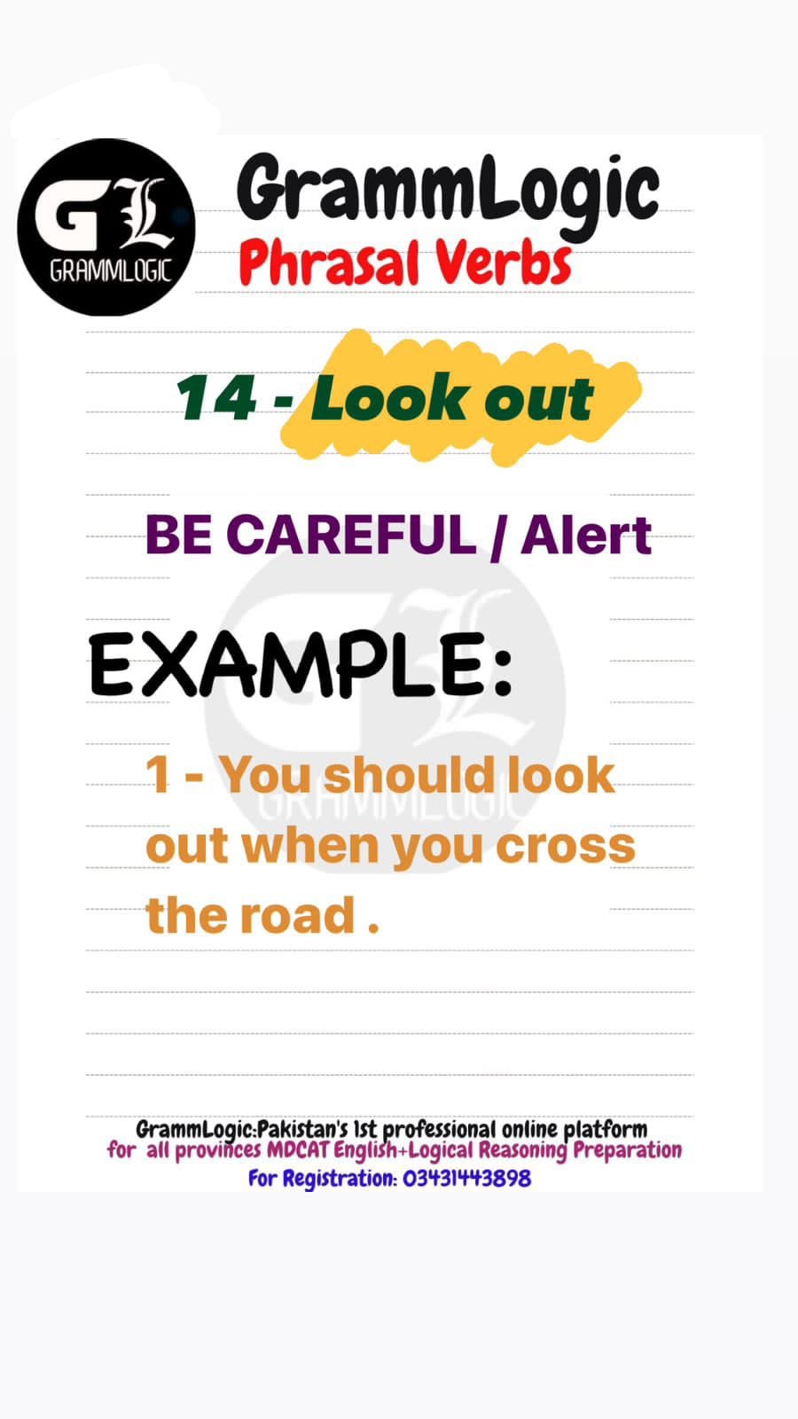 Look out